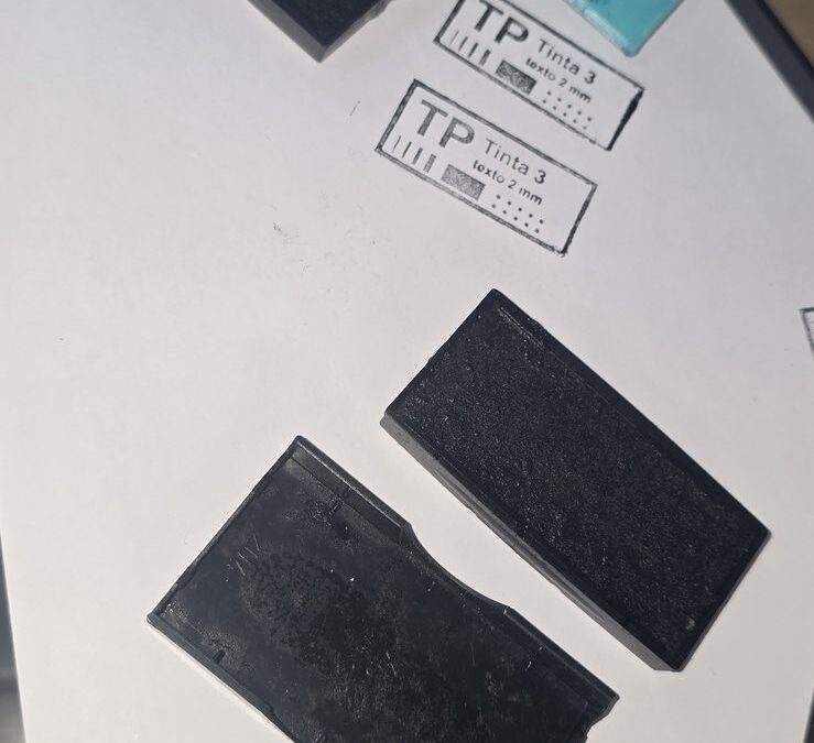 Sellos de goma con el K40: del diseño al sello de rodillo